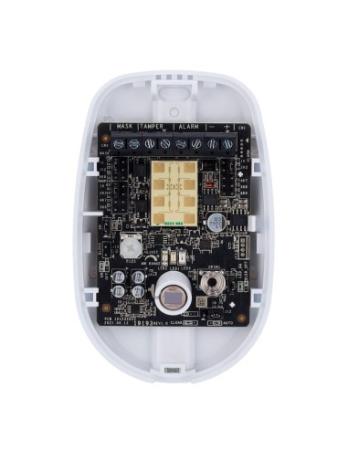 DETECTOR CABLEADO DE DOBLE TECNOLOGÍA - ANTI-ENMASCARAMIENTO Y ANTI-OCULTACIÓN  - ALCANCE DETECCIÓN 15 M - RESISTENCIAS FIN DE L