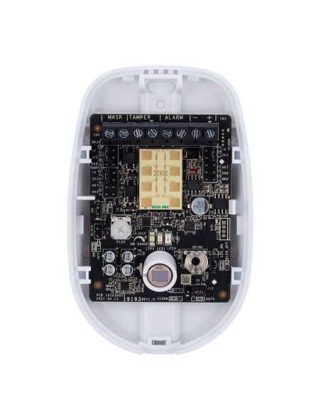 DETECTOR CABLEADO DE DOBLE TECNOLOGÍA - ANTI-ENMASCARAMIENTO Y ANTI-OCULTACIÓN  - ALCANCE DETECCIÓN 15 M - RESISTENCIAS FIN DE L