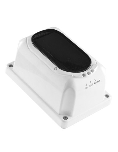 BARRERA INFRARROJA DE INCENDIO - ALCANCE HASTA 100 METROS - DISPLAY Y PUNTERO LASER PARA FACIL INSTALACIÓN - APERTURA DE 14 METR