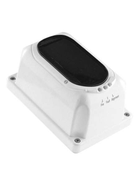 BARRERA INFRARROJA DE INCENDIO - ALCANCE HASTA 100 METROS - DISPLAY Y PUNTERO LASER PARA FACIL INSTALACIÓN - APERTURA DE 14 METR