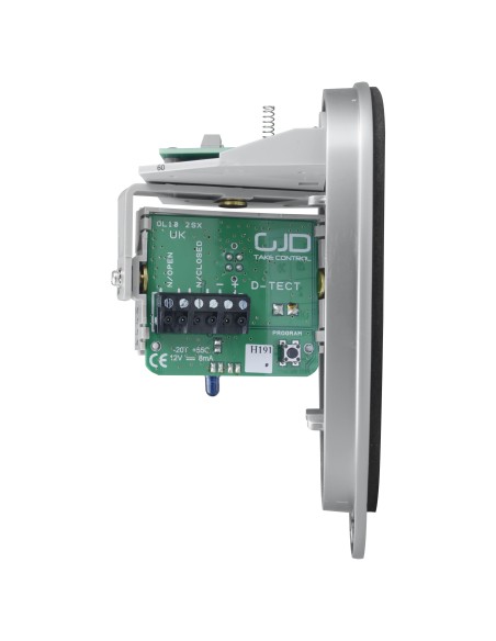 DETECTOR PIR EXTERIOR GJD - PIR VOLUMÉTRICO - ALCANCE DETECCIÓN REGULABLE 10/20/30 M - MATERIAL ALTA CALIDAD - ALIMENTACIÓN 9~15