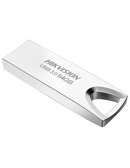 PENDRIVE USB HIKVISION - CAPACIDAD 64 GB - INTERFAZ USB 3.0 - DISEÑO COMPACTO - TAMAÑO REDUCIDO