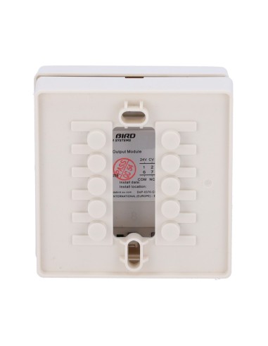 MÓDULO ANALÓGICO JADE BIRD - 1 SALIDA CON ENTRADA DE CONFIRMACIÓN - ALIMENTACIÓN POR LAZO - CABLE CONDUCTOR HASTA 2.5MM2 - REOL