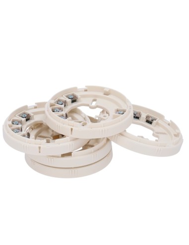 BASE DE CONEXIÓN JADE BIRD - BASE DE 4 TERMINALES - CONEXIÓN SIN POLARIDAD - 4 TERMINALES, 2 DE LAZO Y 2 DE ALIMENTACIÓN EXT. -