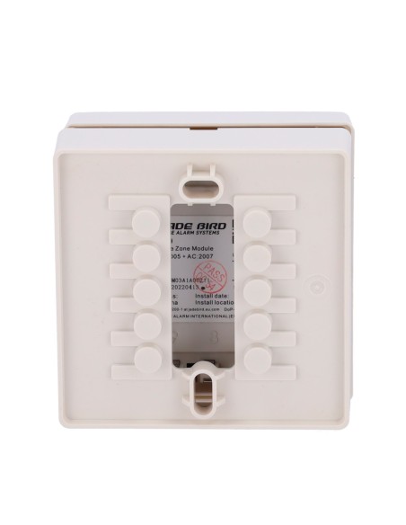 MÓDULO ANALÓGICO JADE BIRD - MÓDULO DE ZONA CONVENCIONAL - ALIMENTACIÓN POR LAZO O EXTERNA - CABLE CONDUCTOR HASTA 2.5MM2 - REOL