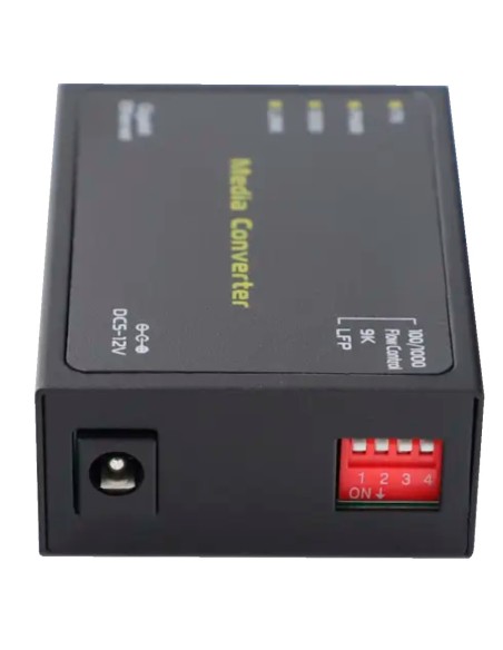 CONVERSOR DE MEDIOS - 1X ETHERNET RJ45 - 1X SFP - GIGABIT - 10/100/1000 BASE-TX - TAMAÑO ULTRA COMPACTO