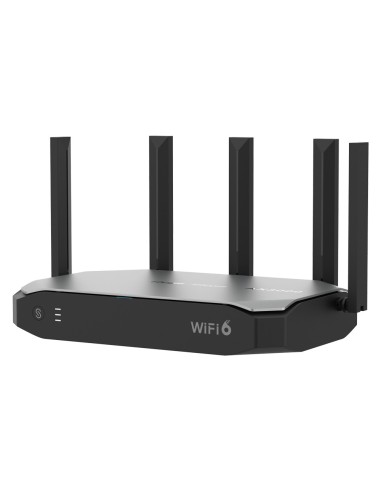 REYEE ROUTER WI-FI CLOUD CON MESH - WI-FI 6 2X2 | 5 PUERTOS RJ45 10/100 /1000 MBPS - ADMITE HASTA 4 WAN PARA FAILOVER O BALANCEO
