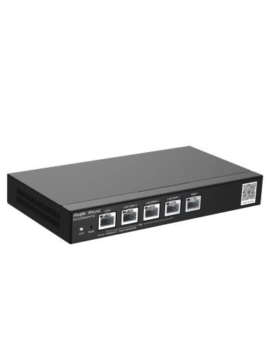 REYEE ROUTER POE CONTROLADOR CLOUD - 4 PUERTOS POE+ LAN + 1 PUERTO WAN - 5 PUERTOS RJ45 10/100 /1000 MBPS - ADMITE HASTA 4 WAN P