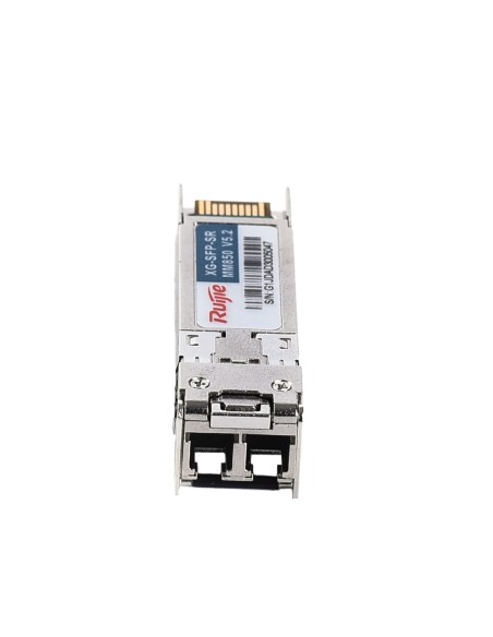 RUIJIE MÓDULO TRANSCEPTOR SFP+ - LONGITUD DE ONDA 850 NM - FIBRA MULTIMODO - CONECTOR LC DÚPLEX - MÁXIMA DISTANCIA 300 M - 10GBP
