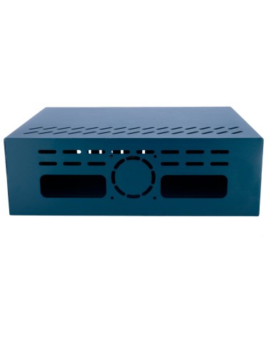 CAJA FUERTE PARA DVR - ESPECÍFICO PARA CCTV - PARA DVR DE 1U RACK - CERRADURA MECÁNICA - CON VENTILACIÓN Y PASACABLES - CALIDAD