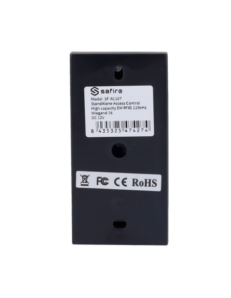 CONTROL DE ACCESO AUTÓNOMO - ACCESO POR TARJETA EM - SALIDA DE RELÉ Y PULSADOR - WIEGAND 26 - CONTROL DE TIEMPOS | ANTI-PASSBACK