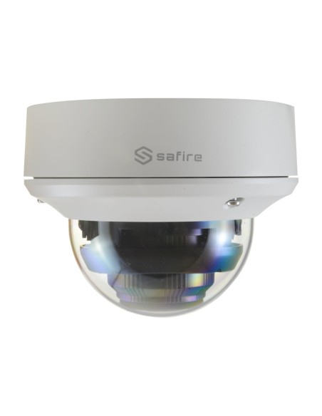 CÁMARA DOMO SAFIRE GAMA ECO - SALIDA 4 EN 1 - 5 MPX HIGH PERFORMANCE CMOS - LENTE MOTORIZADA 2.7~13.5 MM - SMART IR MATRIX, ALCA