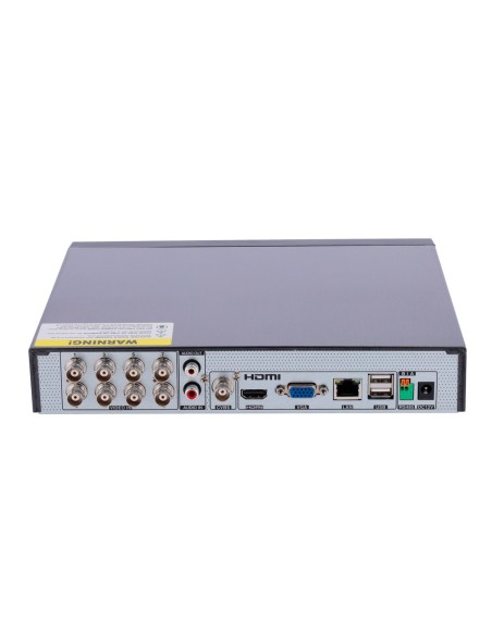 SAFIRE SMART - GRABADOR ANALÓGICO XVR SERIE 6 - 8CH HDTVI/HDCVI/AHD/CVBS/ 8+4 IP - SALIDA HDMI FULL HD Y VGA / 1 HDD - 5MPX LITE