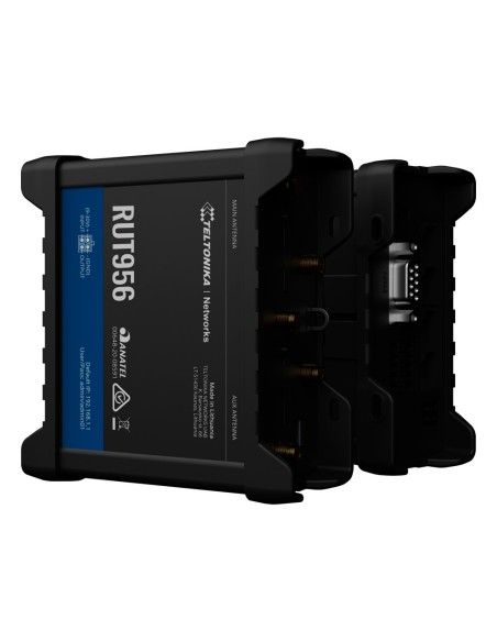 TELTONIKA ROUTER 4G INDUSTRIAL - 4 PUERTOS ETHERNET RJ45 FAST ETHERNET - DUAL SIM 4G (LTE) CAT 4 HASTA 150MBPS - 3X ENTRADA + 3X