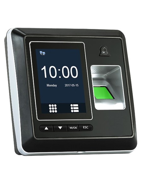 STANDALONE ACCESS CONTROL - FINGERPRINT AND EM CARD - 3.000 RECORDINGS | 160.000 RECORDS - TCP/IP, RS485 AND WIEGAND - INTEGRAT