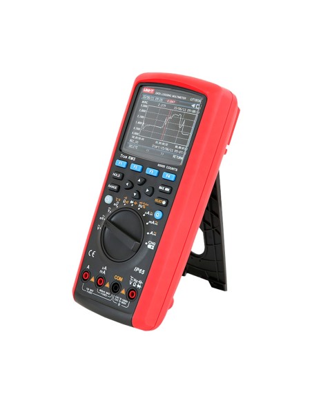 MULTÍMETRO DE REGISTRO DE DATOS TRUE RMS - CONEXIÓN A PC PARA VOLCADO DE DATOS - MEDICIÓN AC/DC: HASTA 1000V Y 10A - MEDICIÓN RE