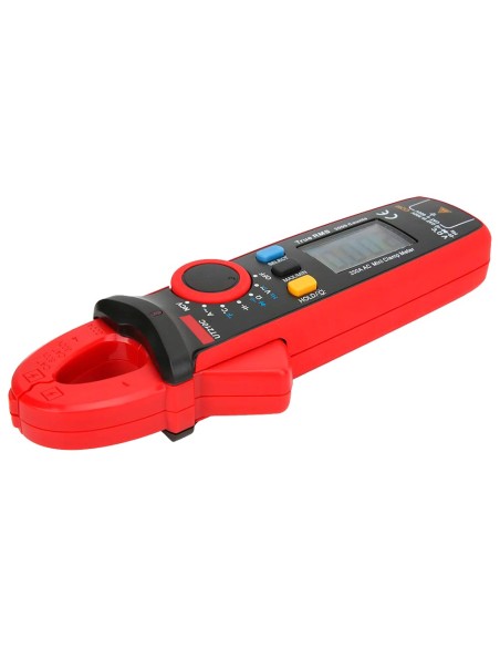 MINI PINZA AMPERIMÉTRICA - MEDICIÓN EN DC Y AC HASTA 600V Y 60A - MIDE RESISTENCIA Y CAPACITANCIA - AUTO RANGO | TEST DE DIODOS