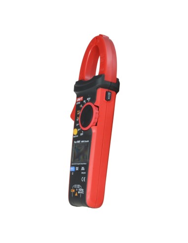 PINZA AMPERIMÉTRICA LCD - MEDICIÓN EN DC HASTA 1000V Y 600A - MEDICIÓN EN AC HASTA 750V Y 600A - RESISTENCIA/CAPACITANCIA/FRECUE