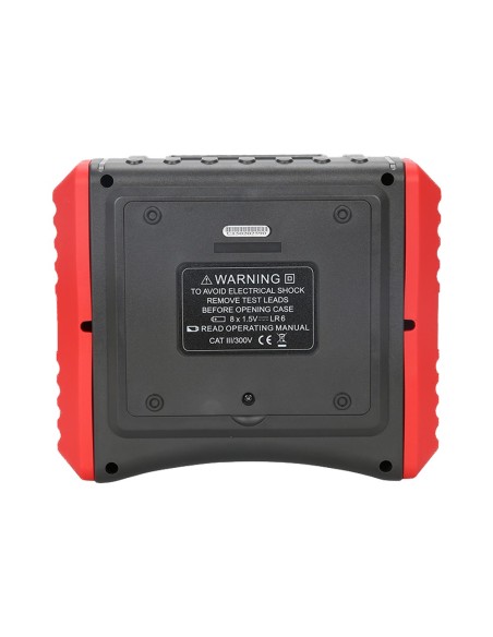 MEDIDOR DE RESISTENCIA A TIERRA - DISPLAY LCD - MEDICIÓN DE RESISTENCIA A TIERRA HASTA 40KO - MEDICIÓN DE RESISTIVIDAD DEL SUELO