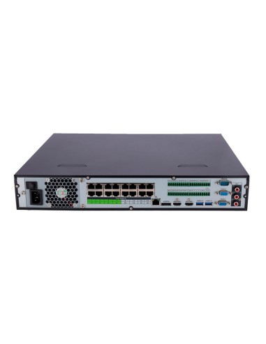 GRABADOR X-SECURITY NVR 32CH 16CH POE AI - RESOLUCIÓN MÁXIMA 12 MEGAPIXEL - 32CH IP /16 POE - FUNCIONES INTELIGENTES AI - 4 HDD