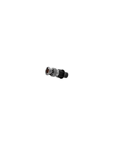 CONECTOR BNC MACHO - SIMPLE - RÁPIDO - REUTILIZABLE - RECICLABLE - COMPATIBILIDAD UNIVERSAL CON MICROCOAXIAL Y RG59
