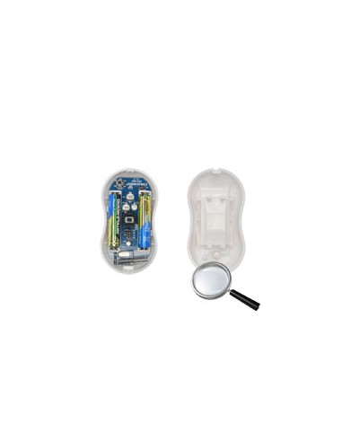 PIR DETECTOR CURTAIN TYPE - WIRELESS - INTERNAL ANTENNA - LOW BATTERY LED INDICATOR - DETECTION TYPE &QUOT;VIRTUAL CURTAIN&QUOT
