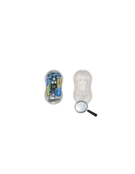 PIR DETECTOR CURTAIN TYPE - WIRELESS - INTERNAL ANTENNA - LOW BATTERY LED INDICATOR - DETECTION TYPE &QUOT;VIRTUAL CURTAIN&QUOT