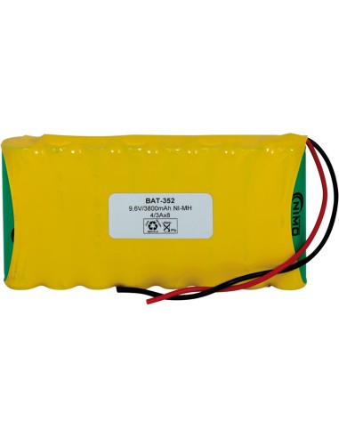 PACK DE BATERÍAS 9,6V/3800MAH NI-MH BAT3