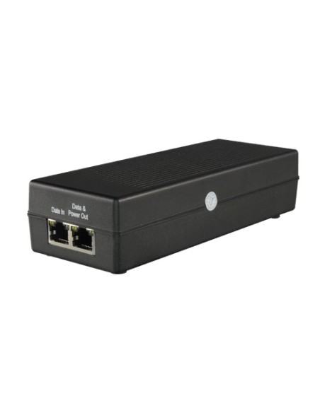 INYECTOR POE - ENTRADA/SALIDA RJ45 10/100/1000 MBPS - POTENCIA 30 W - DISTANCIA MÁXIMA 100 M - POE/POE+ IEEE802.3AF/AT - ESTABIL