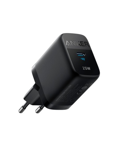 ANKER - CARGADOR USB - POTENCIA 25W - CARGA RÁPIDA  - SALIDA USB-C - COLOR NEGRO