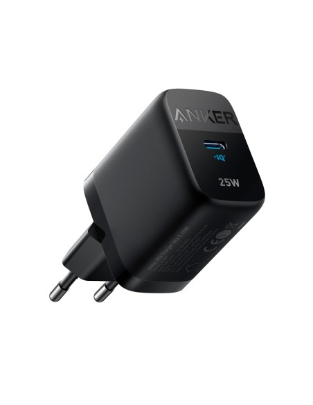 ANKER - USB CHARGER - POWER 25W - FAST CHARGING  - USB-C OUTPUT - BLACK COLOUR