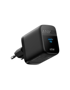 ANKER - USB CHARGER - POWER 45W - FAST CHARGING  - USB-C OUTPUT - BLACK COLOUR