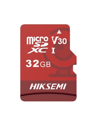 TARJETA DE MEMORIA HIKVISION - CAPACIDAD 32 GB - CLASE 10 | VELOCIDAD ESCRITURA 25 MB/S - HASTA 300 CICLOS DE ESCRITURA - FORMAT