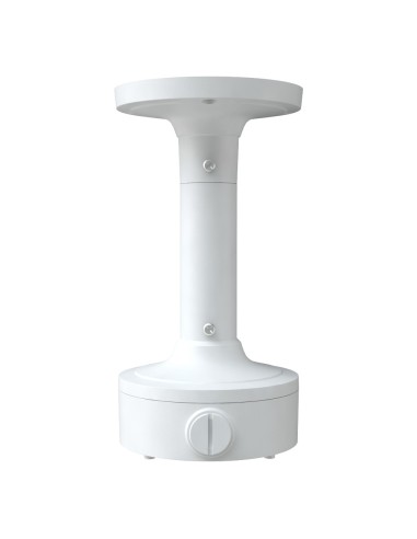 SOPORTE TECHO SAFIRE SMART - ALTURA 230.4 MM - DIÁMETRO DE LA BASE PARA CÁMARAS 117.9 MM - APTO PARA USO EN EXTERIOR - COLOR BLA