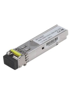 MODULO OPTICO SFP MONOMODO (SM) DE GAMA INDUSTRIAL. CONECTOR LC PARA 1 FIBRA. TRANSMISION GIGABIT 1,25GBPS HASTA 20 KM. VENTANA