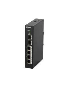 SWITCH INDUSTRIAL GESTIONABLE L2+ DE 3 PUERTOS FAST ETHERNET POE + 1 PUERTO UPLINK GIGABIT ETHERNET POE + 2 PUERTOS 1000 BASE-X