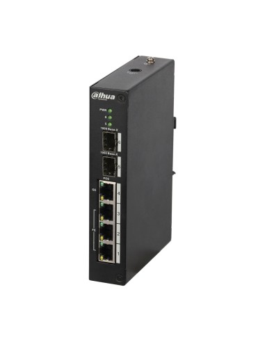 SWITCH POE (MÁXIMO 120W) GESTIONABLE L2 DE GAMA INDUSTRIAL CON 3 PUERTOS FAST ETHERNET POE + 1 PUERTO UPLINK GIGABIT ETHERNET PO