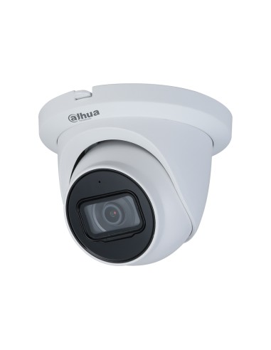 DOMO FIJO IP STARLIGHT CON SMART IR DE 50 M PARA EXTERIOR. CMOS 1/2,7"" DE 5MP. TRIPLE STREAM. FORMATO H.265/H.264/MJPEG. RESOLU