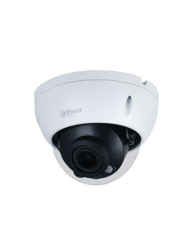 DOMO FIJO IP CON SMART IR DE 40 M, ANTIVANDÁLICO PARA EXTERIOR. CMOS 1/2,8"" DE 2MP. STREAM DUAL. FORMATO H.265/H.264/MJPEG. RES