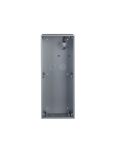 CAJA DE MONTAJE PARA -2115 Y PARA LA SERIE VTO4202F-X. ALUMINIO. PARA MONTAJE EN SUPERFICIE/EMPOTRADO. DAHUA VTM128