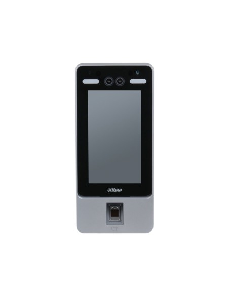 TERMINAL BIOMETRICO DE CONTROL DE ACCESOS CON IDENTIFICACION POR RECONOCIMIENTO FACIAL, HUELLA, TARJETA ID, CONTRASEÑA Y COMBINA