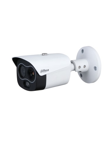 CÁMARA BULLET TÉRMICA + VISIBLE WIFI CON ILUMINACIÓN IR DE 30 M, PARA EXTERIOR. CÁMARA VISIBLE CON CMOS 1/2,7 DE 4 MEGAPÍXELES.