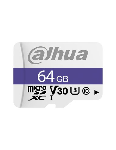 TARJETA MICROSD DE 64GB. FUERTE COMPATIBILIDAD, ADMITE TODO TIPO DE PRODUCTOS DIGITALES. ADMITE GRABACIÓN DE VIDEO 4K, IMAGEN DE