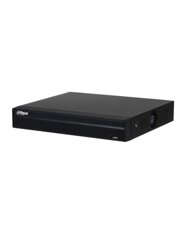 NVR IP DE 4 CANALES 4K/8MP. SMART H.265+/SMART H.264+/H.265/H.264. AUDIO BIDIRECCIONAL. REPRODUCCIÓN DE HASTA 4 CANALES. RESOLUC