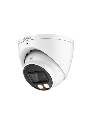 DOMO FIJO 4 EN 1 FULL-COLOR CON SMART LIGHT DE 40 M PARA EXTERIOR. CMOS 1/2,8"" DE 2MP. SALIDA 4 EN 1 (HDCVI / HDTVI / AHD / 960