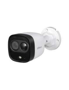 CAMARA 4 EN 1 CON DISUASION ACTIVA. CMOS 5MP, 5MP@25IPS (CVI). SALIDA 4 EN 1 CONMUTABLE. ICR, 0,005 LUX, SMART IR 30M. OPTICA DE