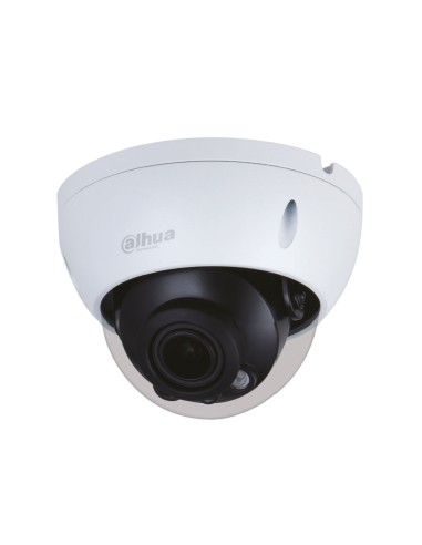 DOMO IP . 2MP@25IPS, H.265+/H.264+. ICR, 0,002 LUX, SMART IR 40M. ÓPTICA MOTORIZADA 2,7~13,5 MM. WDR 120DB, 3D-NR, 4 ROI. INTELI