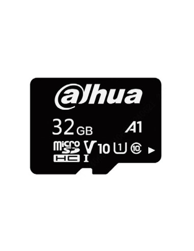 TARJETA MICROSD DE 32GB. UHS-I. 100 MB/S DE LECTURA. 30 MB/S DE ESCRITURA. RENDIMIENTO SUPERIOR Y LARGA VIDA ÚTIL. DAHUA DHI-TF-