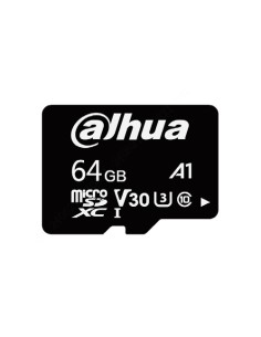 TARJETA MICROSD DE 64GB. UHS-I. 100 MB/S DE LECTURA. 40 MB/S DE ESCRITURA. RENDIMIENTO SUPERIOR Y LARGA VIDA UTIL. DAHUA DHI-TF-