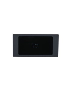 MODULO LECTOR DE TARJETAS DE IDENTIFICACION PARA VIDEOPORTERO IP. PANEL DE ALUMINIO ANODIZADO. SISTEMA MODULAR. IP65, IK07. COLO